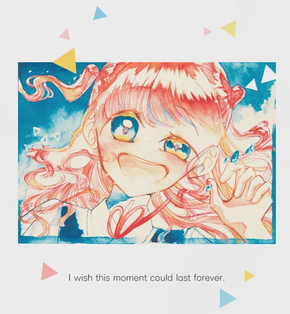 この夏をまってた。Tシャツ