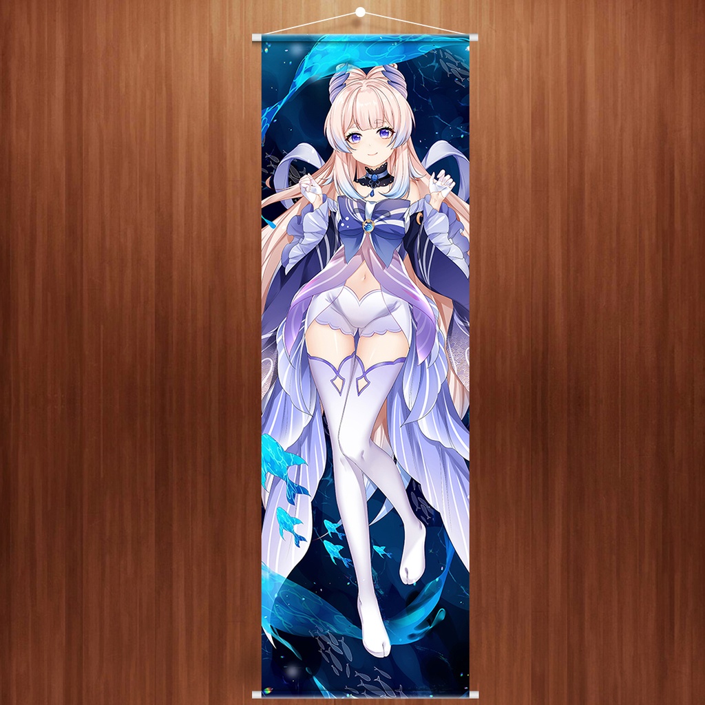 珊瑚宮心海 タペストリー 新品】原神 珊瑚宮心海 タペストリー 62×39.5cm