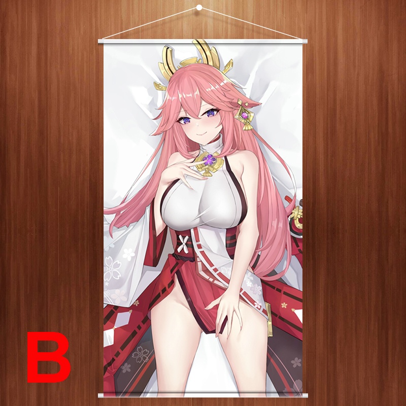 Genshin Impact 原神 八重神子 タペストリー