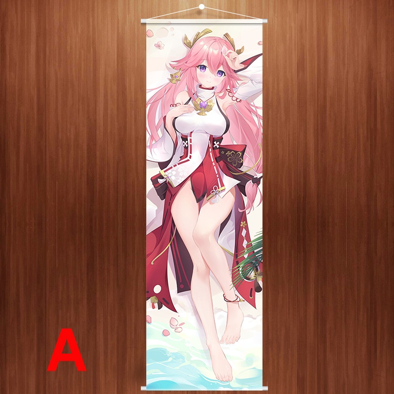 Genshin Impact 原神 八重神子 タペストリー