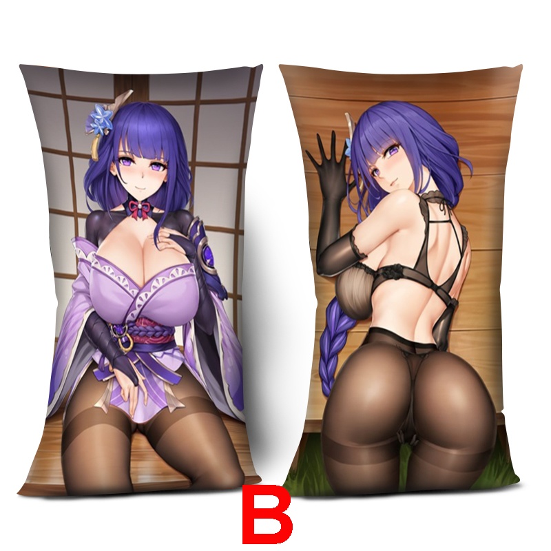 Genshin Impact 原神 雷電将軍 1/2サイズ 抱き枕カバー