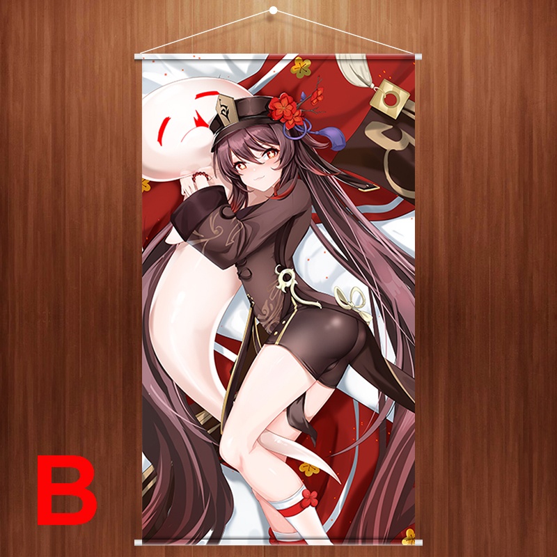 Genshin Impact 原神 フータオ 胡桃 タペストリー