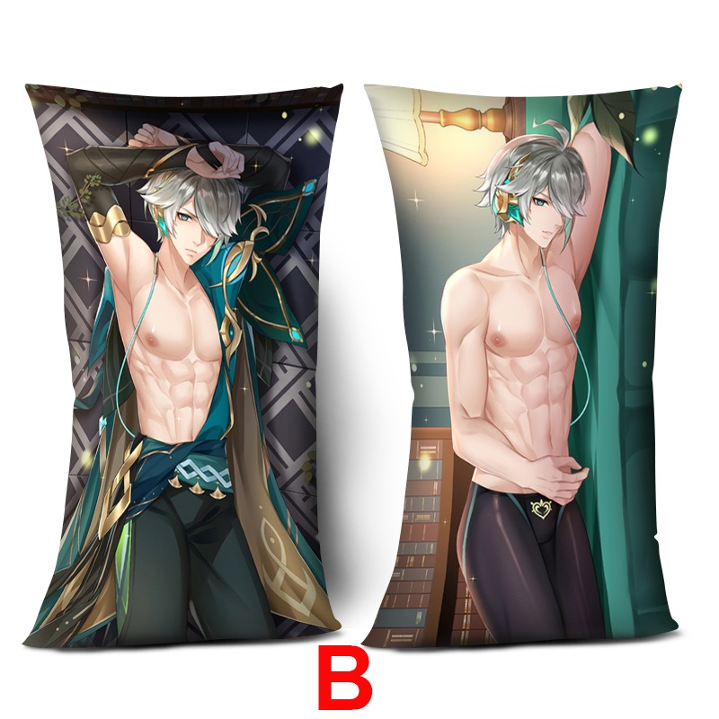 Genshin Impact 原神 アルハイゼン 1/2サイズ 抱き枕カバー