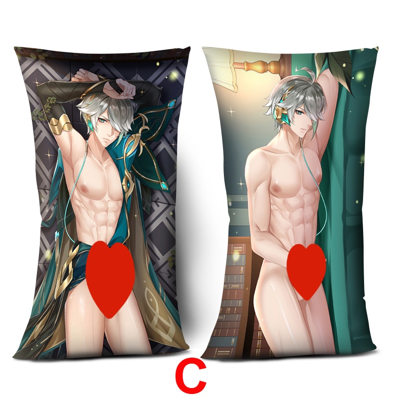 Genshin Impact 原神 アルハイゼン 1/2サイズ 抱き枕カバー