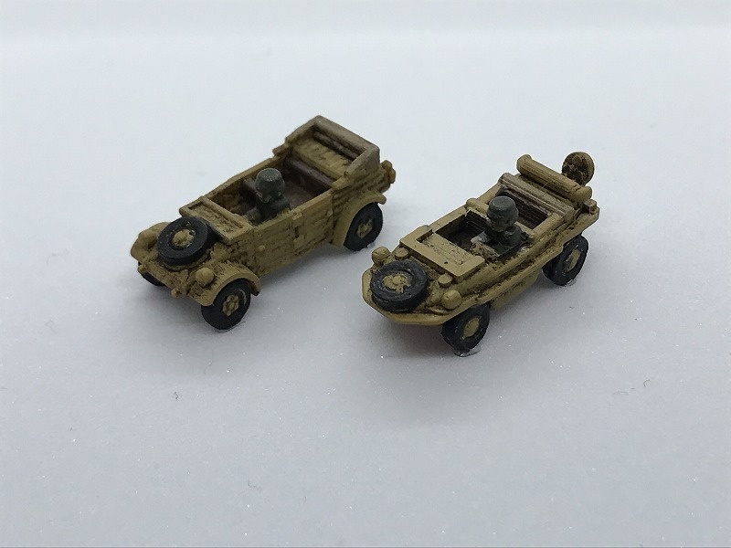 G16 1/200 キューベルワーゲン＆シュビムワーゲン　Kübelwagen＆Schwimmwagen