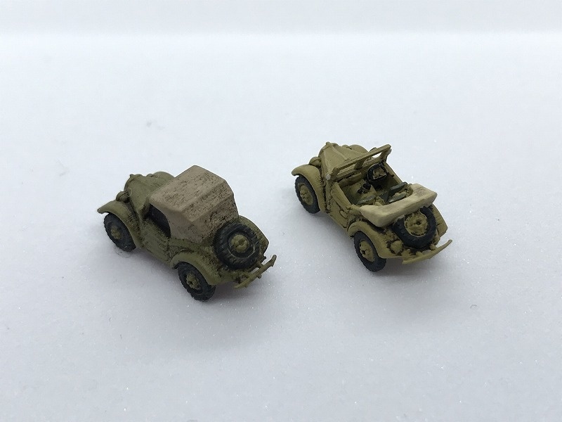 J6 1/200 95式くろがね四起 2個セット TYPE94KUROGANE 2PCS