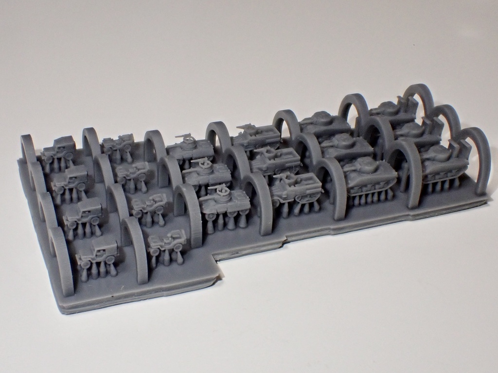 1/700 US SET1 米軍車両セット