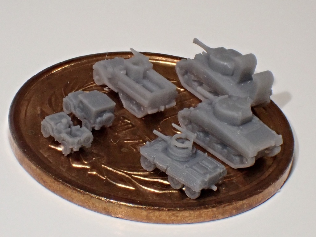 1/700 US SET1 米軍車両セット