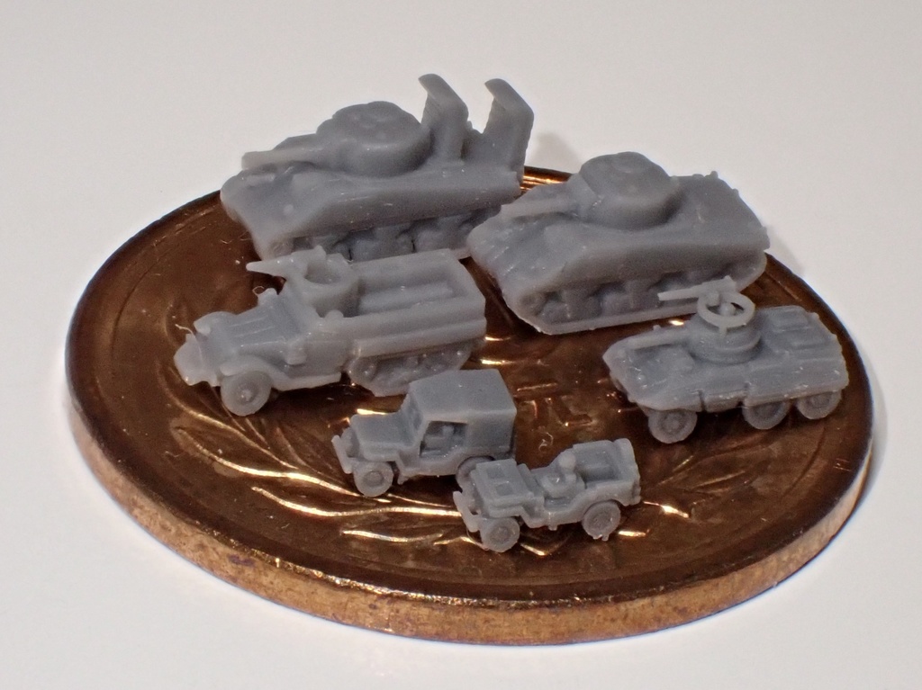 1/700 US SET1 米軍車両セット