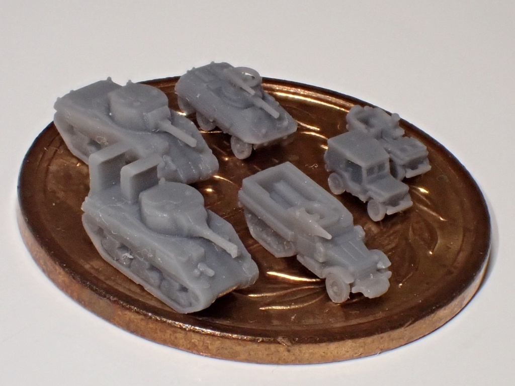 1/700 US SET1 米軍車両セット