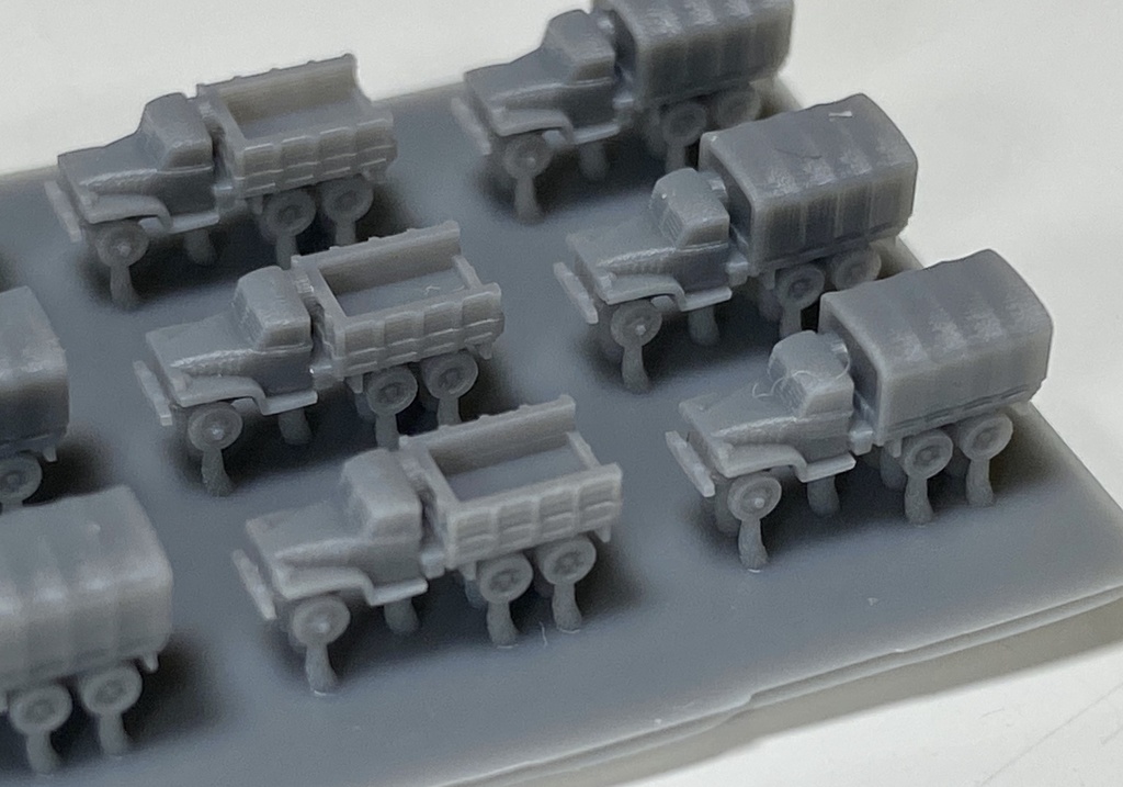 1/700 US SET2 米軍車両セット