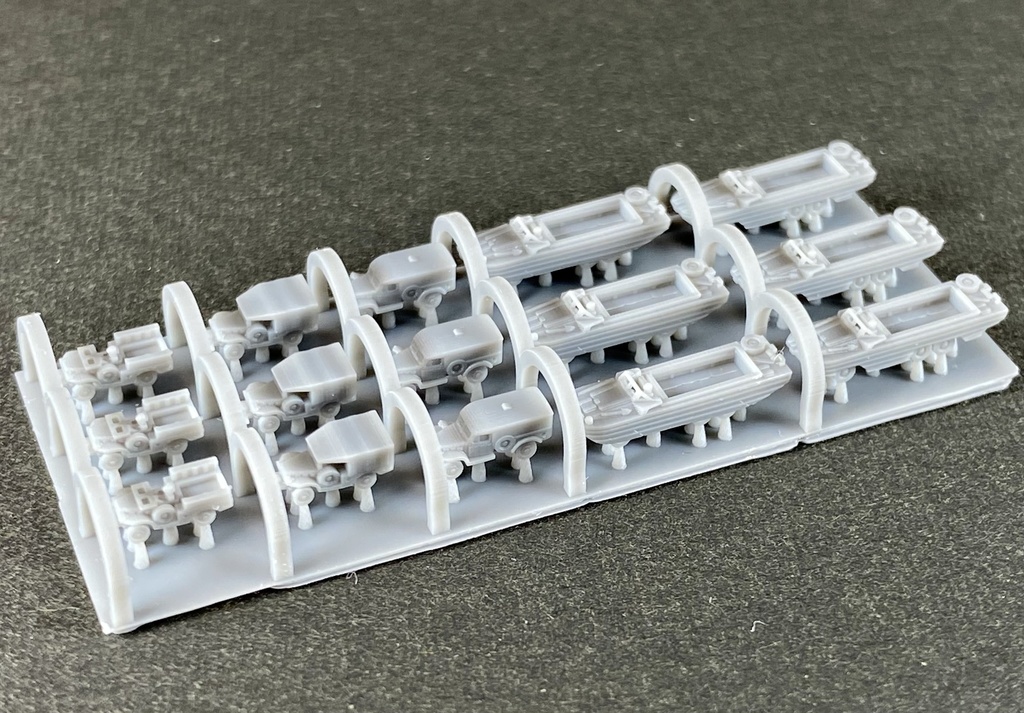 1/700　US SET3　米軍車両セット