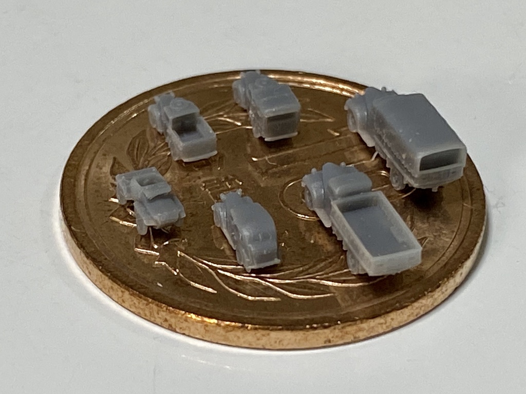 1/700 UK SET1 英軍車両セット