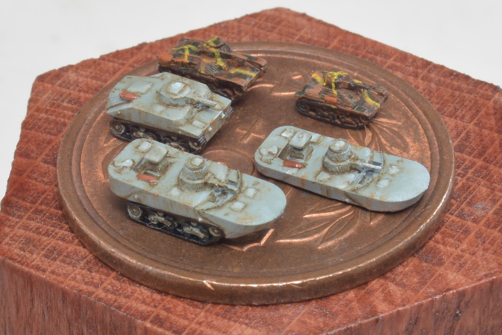 1/700 JPN SET3 日本軍 軽戦車 97式テケ、95式ハ号、特2式内火艇