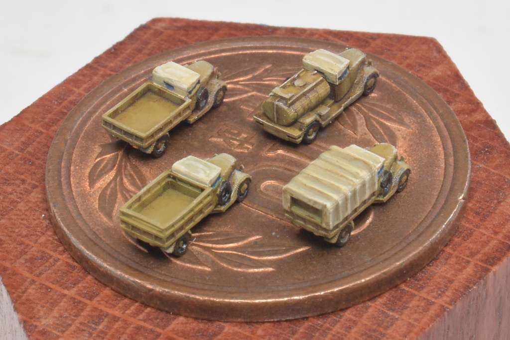 1/700 JPN SET4 日本軍 TX40トラックセット
