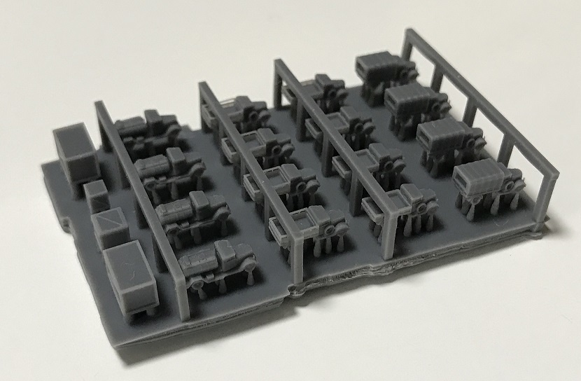 1/700 JPN SET4 日本軍 TX40トラックセット