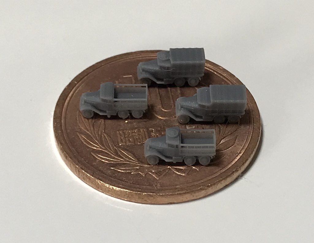 1/700 日本軍 94式6輪自動貨車 JPN SET5