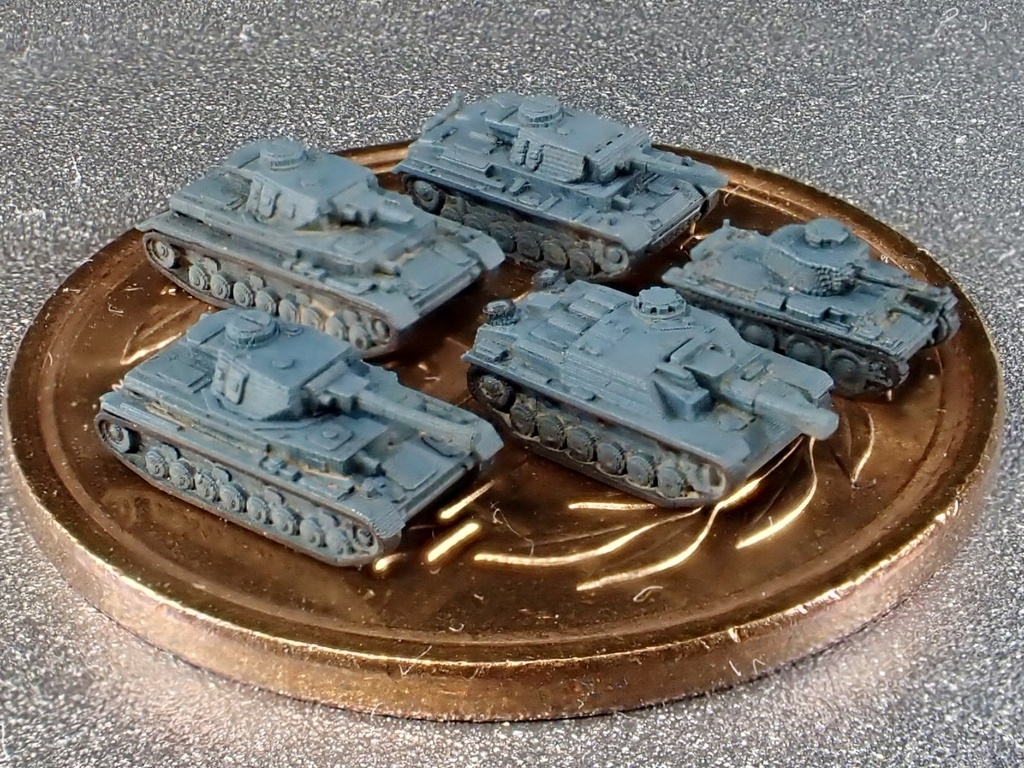 1/700 G SET3 ドイツ軍 戦車セット1 独ソ戦初期