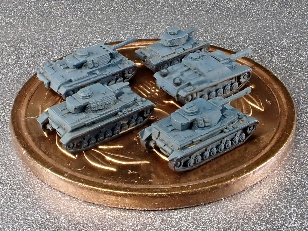 1/700 G SET3 ドイツ軍 戦車セット1 独ソ戦初期