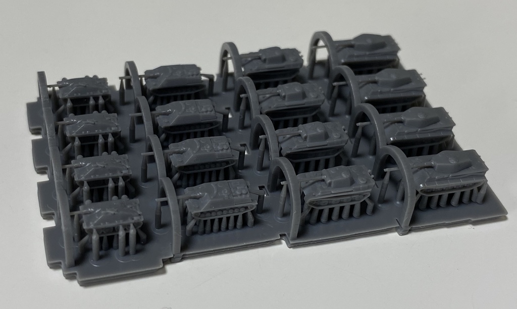 1/700 G SET4 ドイツ軍 戦車セット2 クルスク