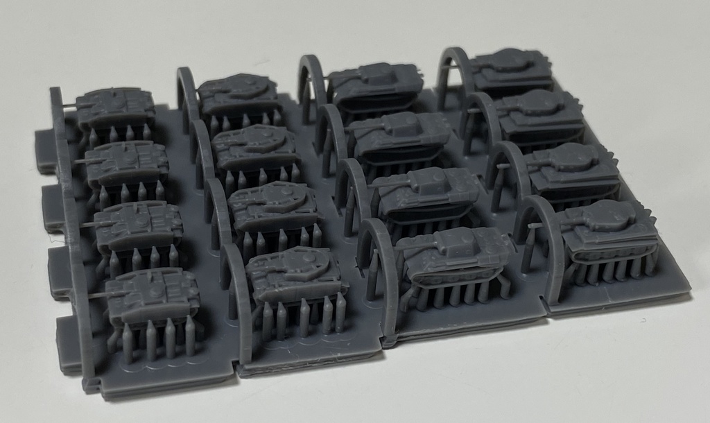 1/700 G SET5 ドイツ軍 戦車セット3 アルデンヌ