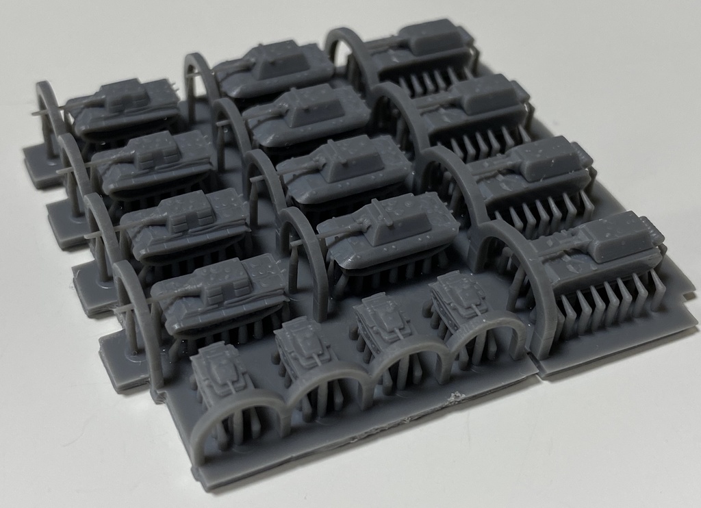 1/700 G SET7 ドイツ軍 戦車セット5 128mm