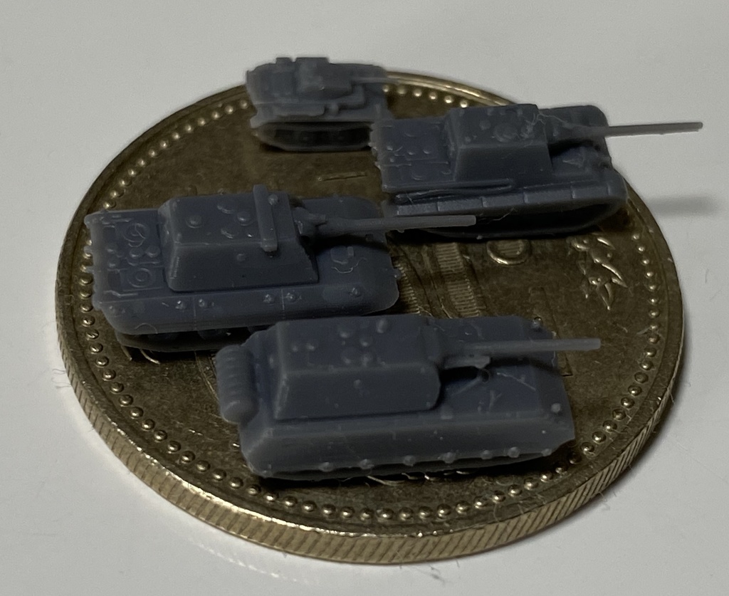 1/700 G SET7 ドイツ軍 戦車セット5 128mm