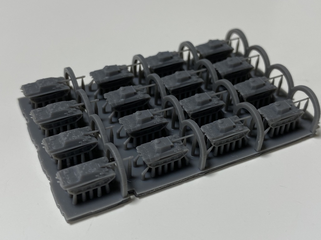 1/700 G SET8 ドイツ軍 戦車セット6 パンターセット