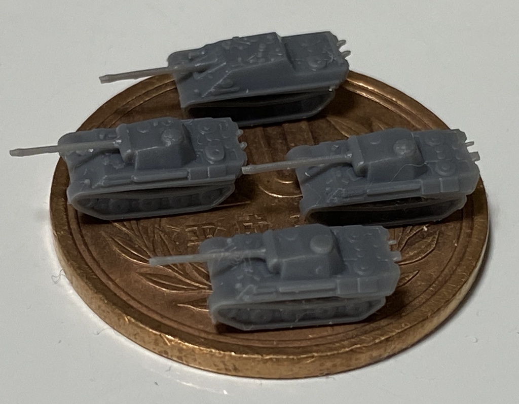 1/700　G SET8　ドイツ軍 戦車セット6　パンターセット