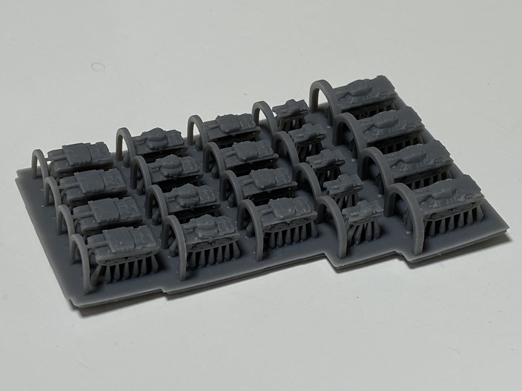 1/700 I SET1 イタリア軍 戦車セット