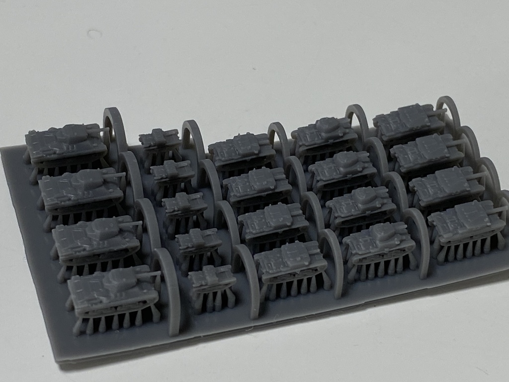 1/700 I SET1 イタリア軍 戦車セット