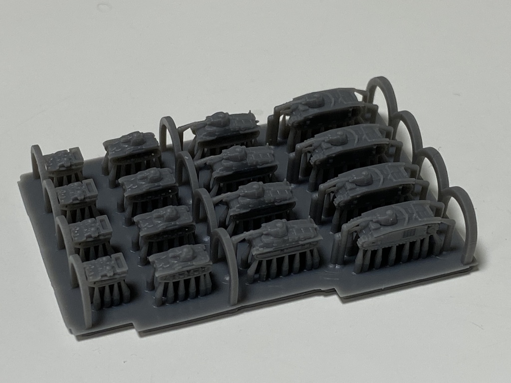 1/700 F SET1 フランス軍 戦車セット