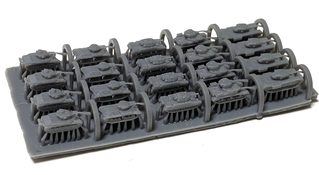 1/700 UK SET2 英軍戦車EARLYセット