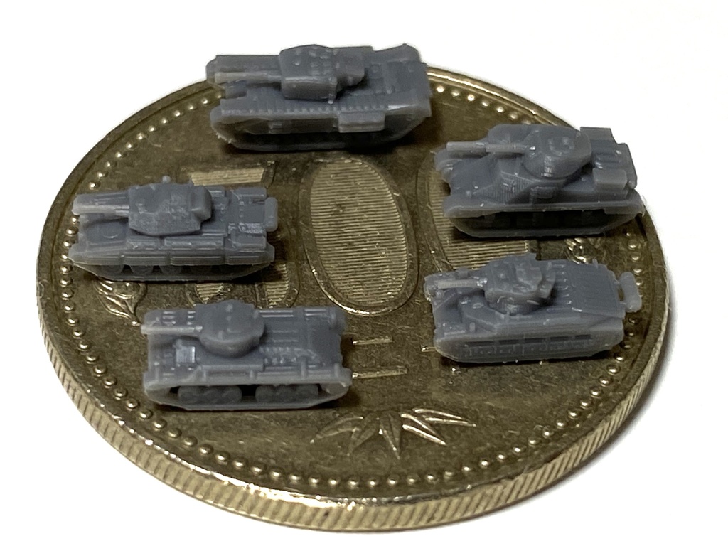 1/700 UK SET2 英軍戦車EARLYセット
