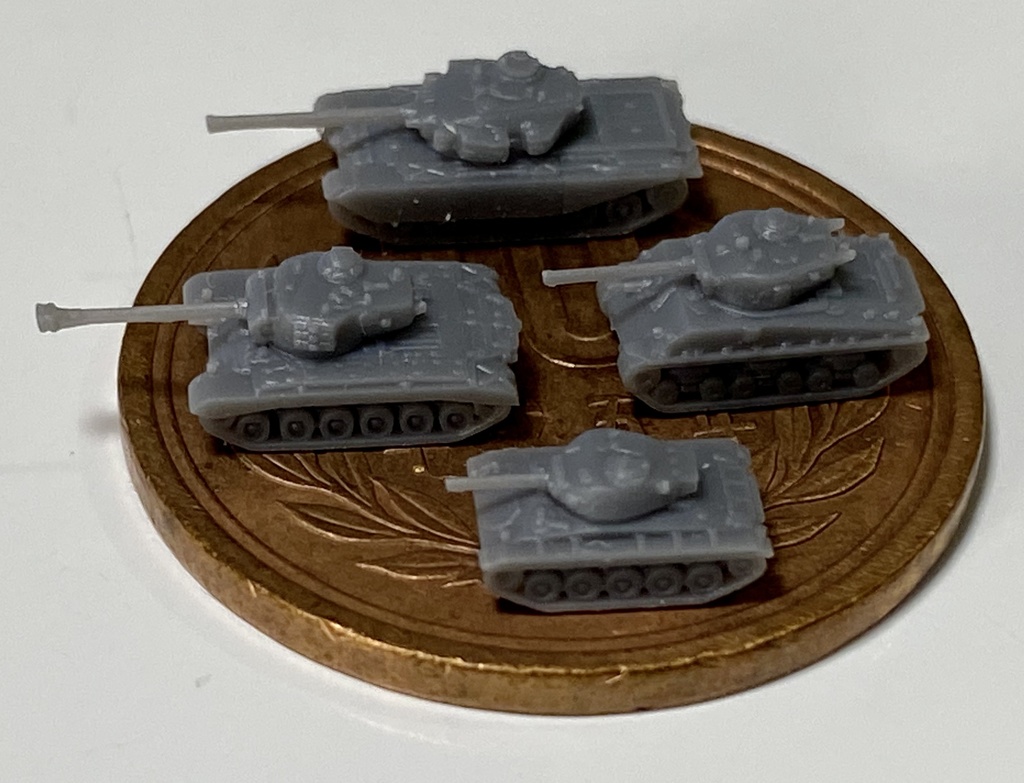 1/700 US SET5 米軍戦車セット KOREA WAR