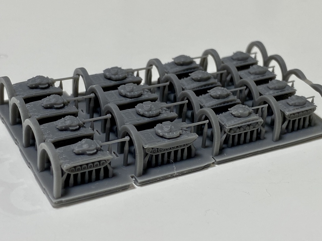 1/700 US SET5 米軍戦車セット KOREA WAR