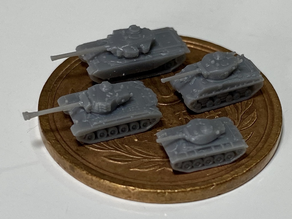 1/700　US SET5　米軍戦車セット　KOREA　WAR