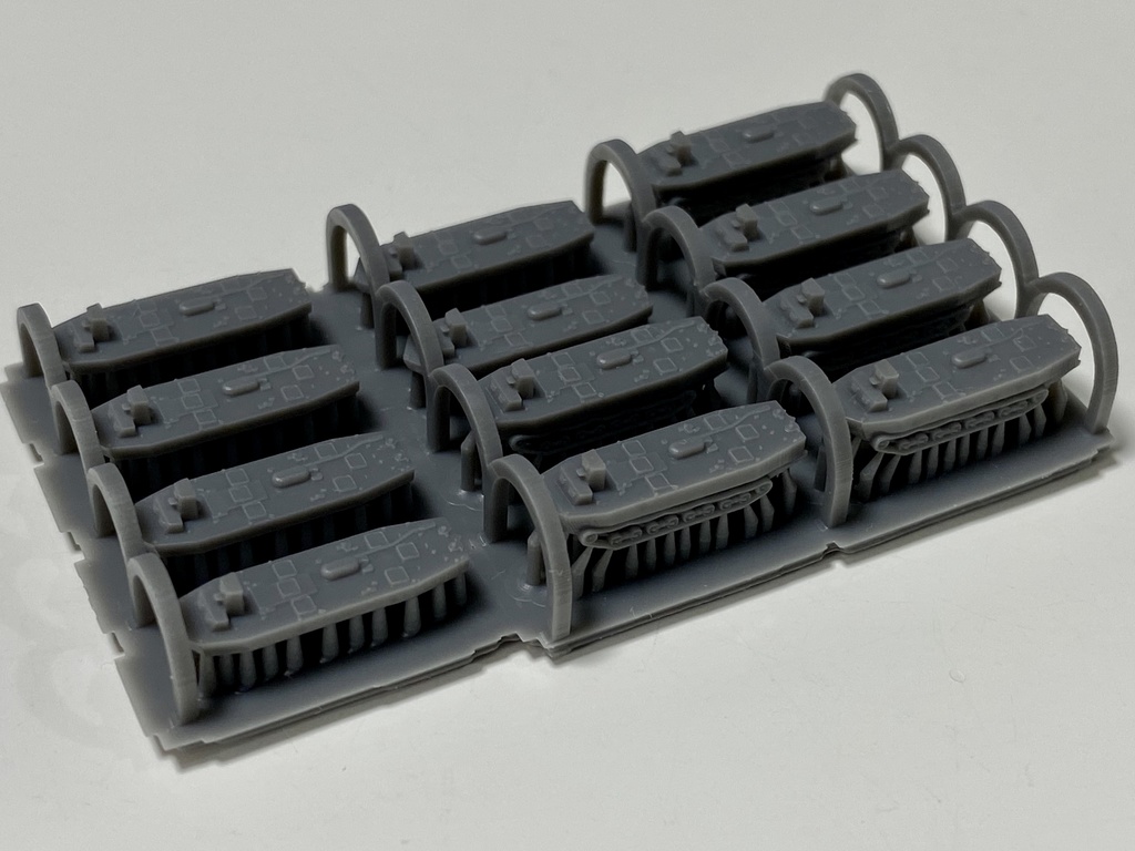 1/700 JPN SET6 日本軍 特四式内火艇 カツ車