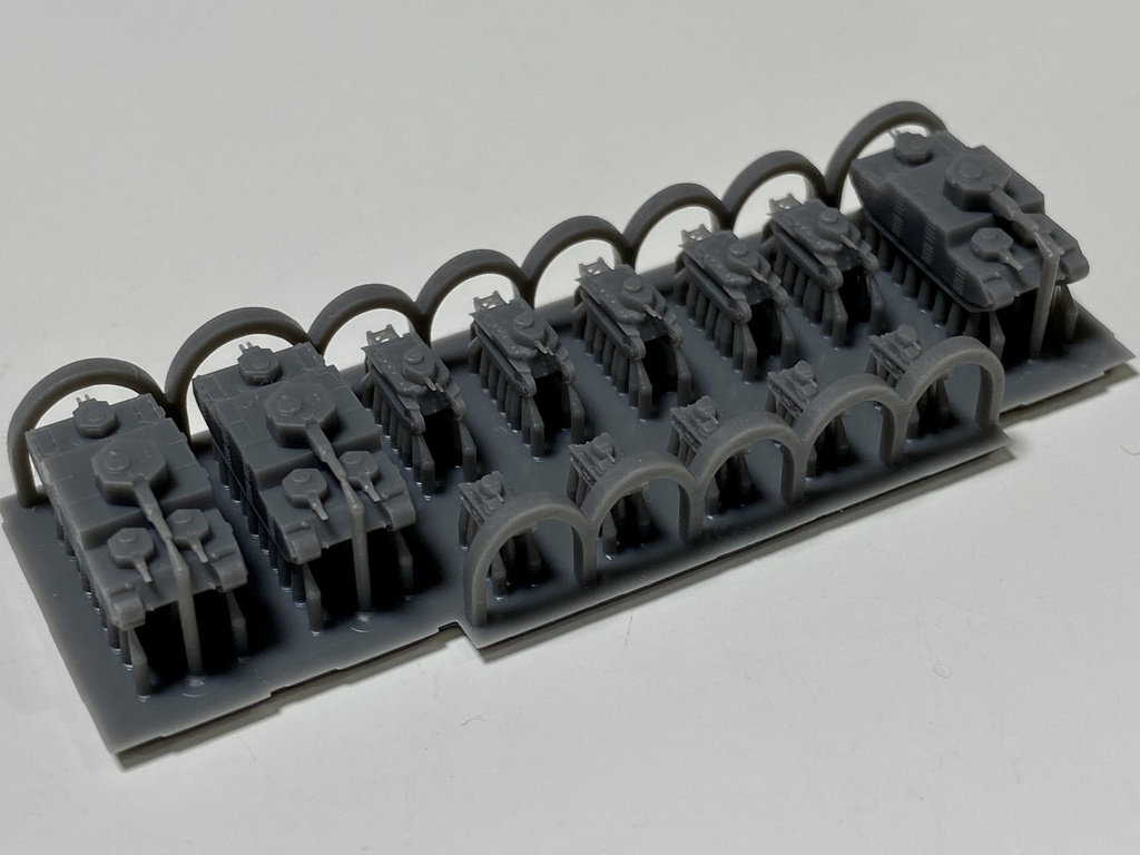 1/700 JPN SET7 日本軍 94式軽装甲車 89式戦車 オイ車