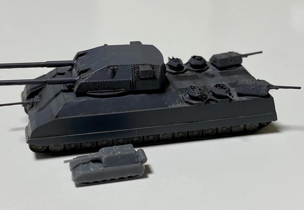 1/700 G SET 9 ドイツ軍 幻の超重戦車ラーテ キット