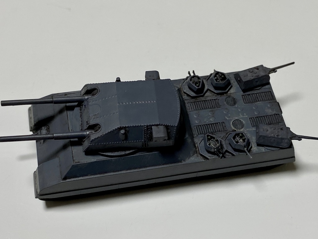 1/700 G SET 9 ドイツ軍 幻の超重戦車ラーテ キット