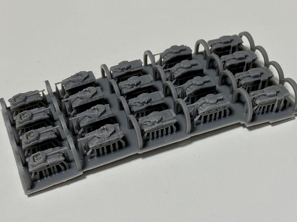 1/700 UK SET3 英軍戦車LATEセット