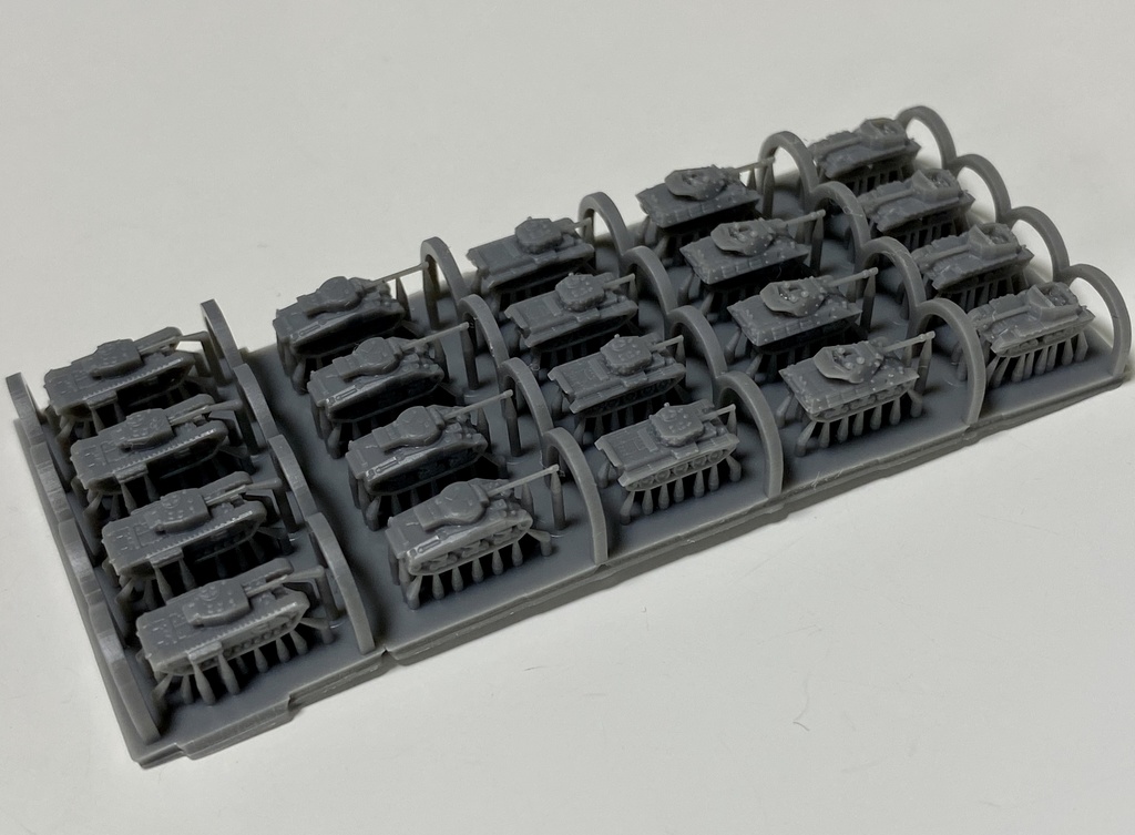 1/700 UK SET3 英軍戦車LATEセット