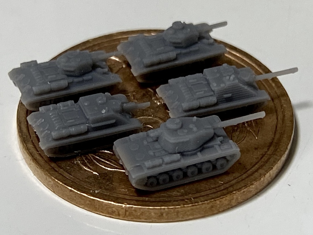 1/700 R SET 3 ロシア軍 戦車セット MID1