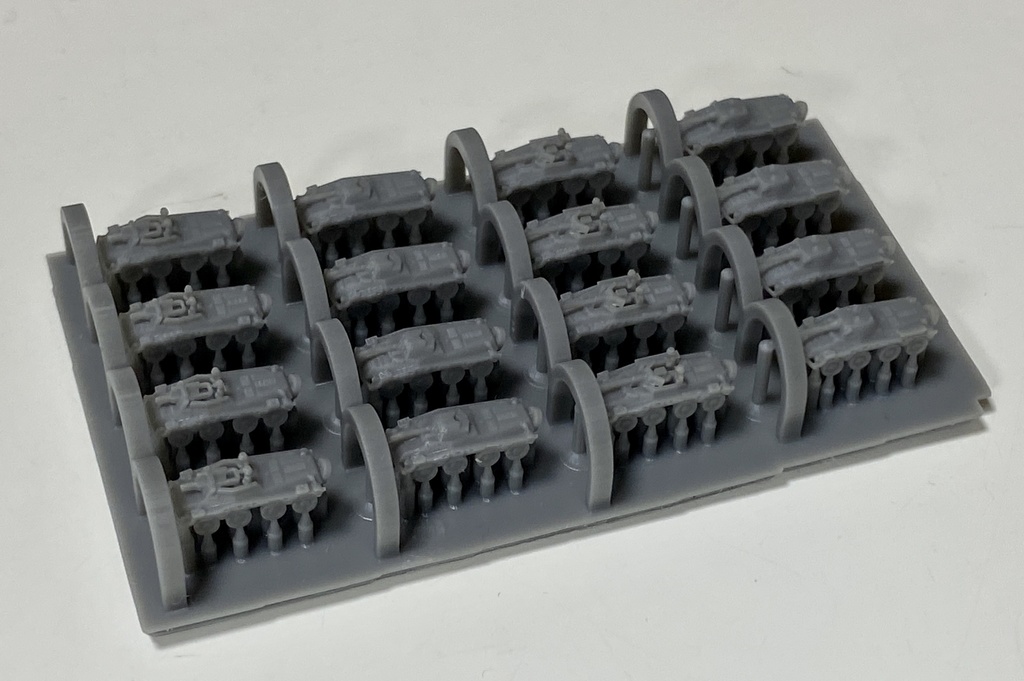 1/700 G SET 12 ドイツ軍 Sdkfz234 8輪装甲車セット