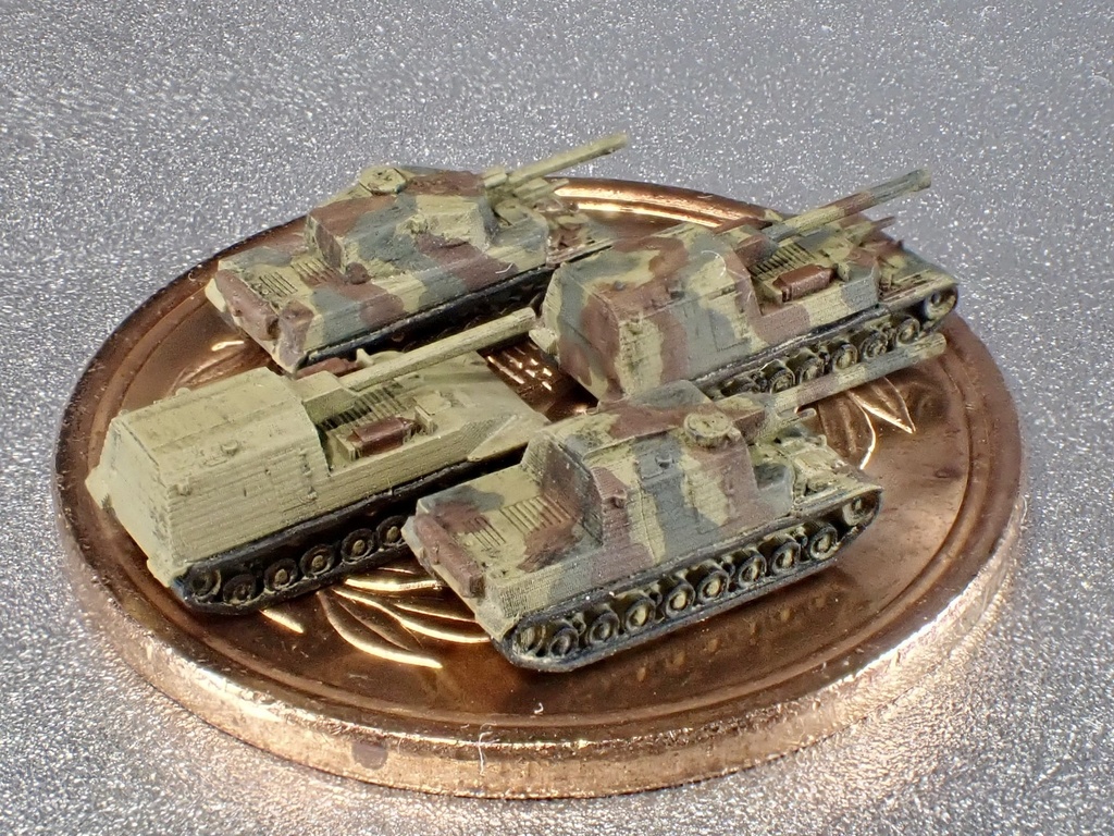 1/700 JPN SET9 日本軍 本土決戦車両セット2 五式戦車、ホリⅠ、ホリⅡ