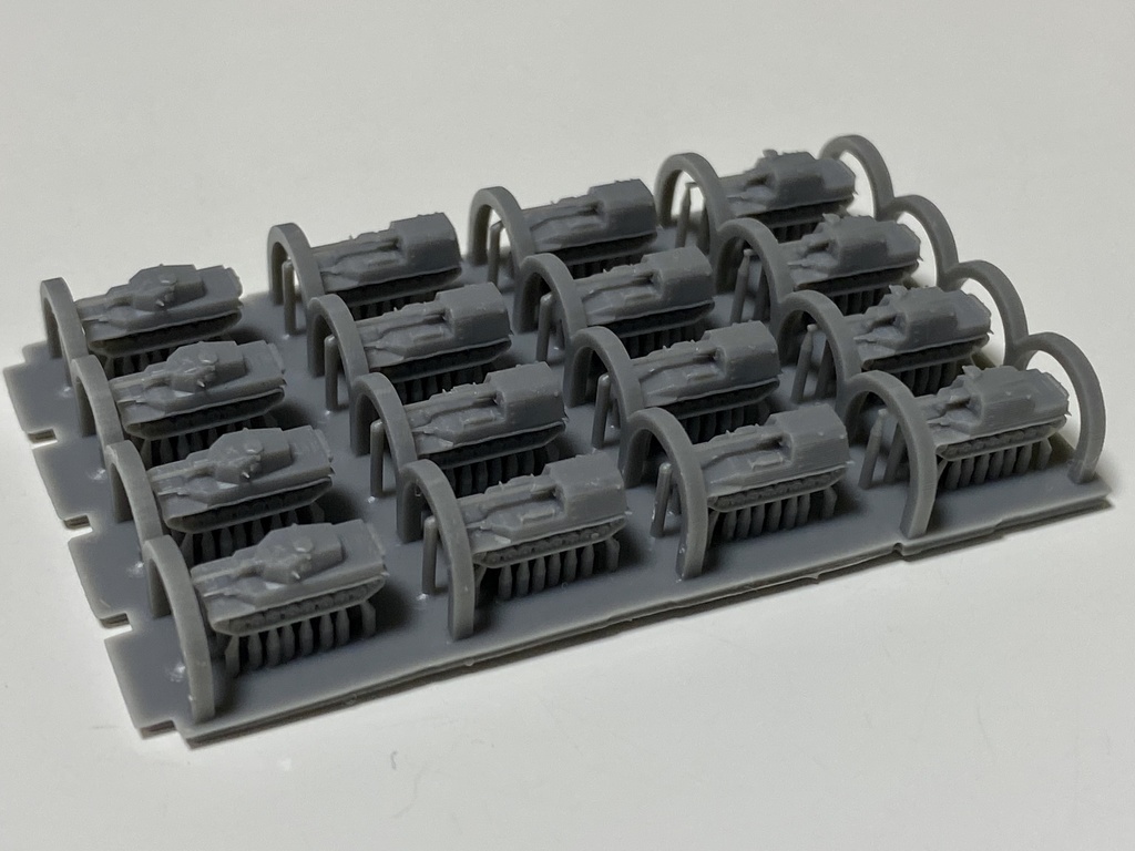 1/700 JPN SET9 日本軍 本土決戦車両セット2 五式戦車、ホリⅠ、ホリⅡ