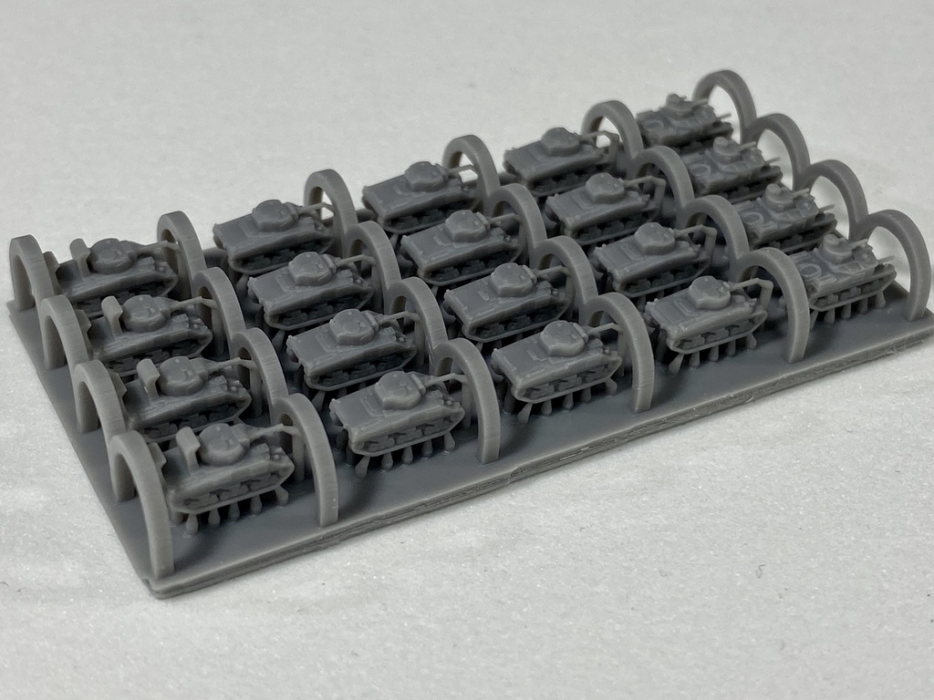 1/700 US SET6 米軍戦車セット EARY to MID