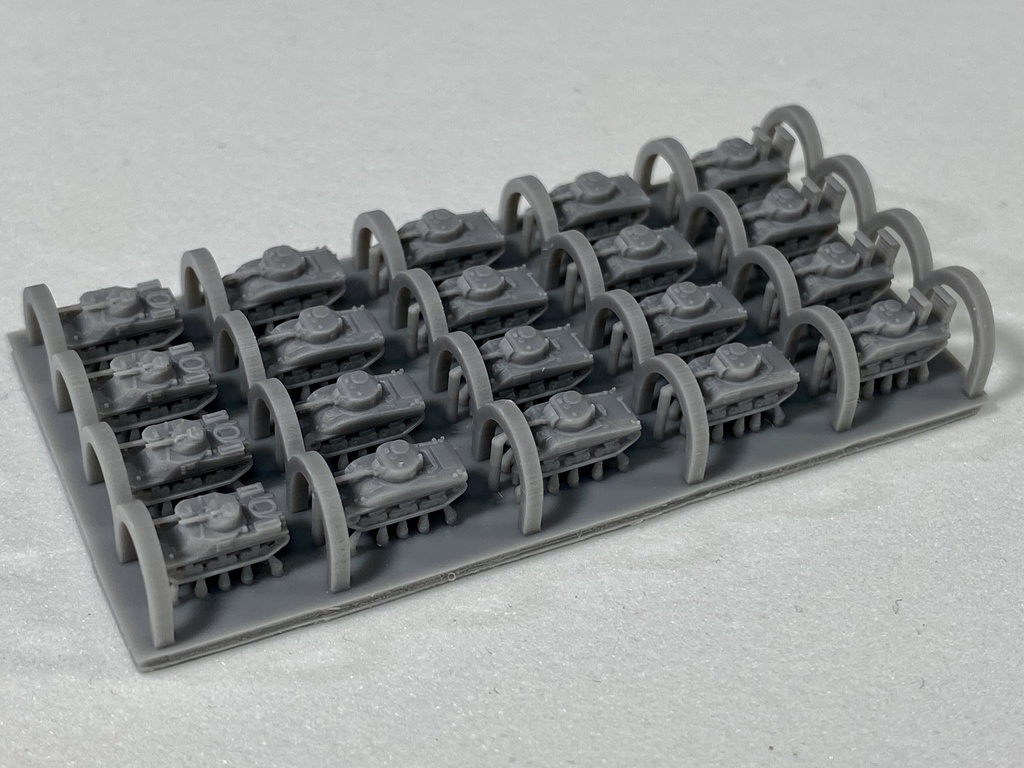 1/700 US SET6 米軍戦車セット EARY to MID