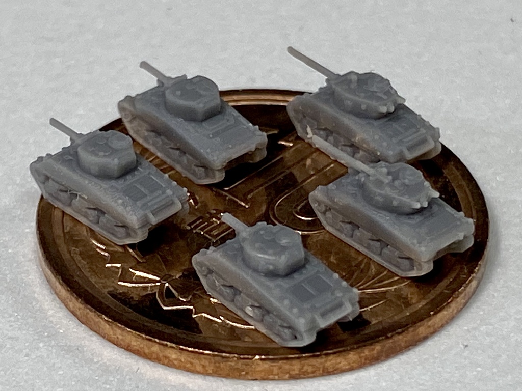 1/700 US SET7 米軍戦車セット LATE